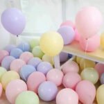 globos pasteles x25 uni f