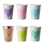 vasos polipapel impresos cmv corazones y be jolly